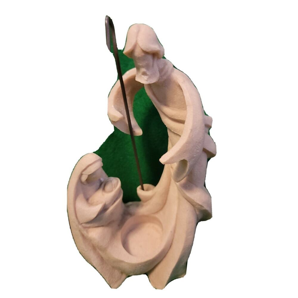 Nativity Scene - Tea Light Holder - Mary, Baby Jesus And Joseph